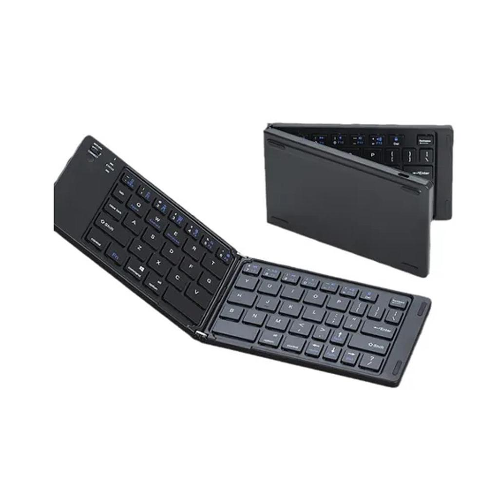 MINI TECLADO PEGABLE BT W/RECARGABLE TIPO C TECMASTER TM-100563 NEGRO 1