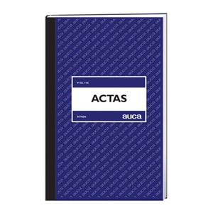 LIBRO DE ACTAS AUCA FOLIADO 200HJS. COMPOSICION ( CM ) 1