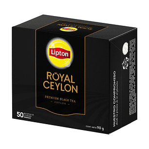 TE LIPTON ROYAL CEYLON 50 BOLSITAS