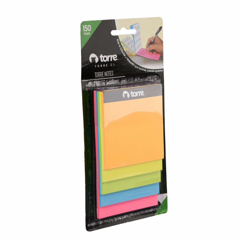 TACO NOTES STEP TORRE BLISTER 5UNID.150HJS ( CM ) 1