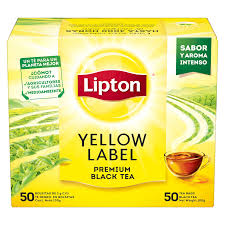 TE LIPTON ETIQUETA AMARILLA 50 BOLSITAS 1