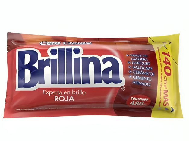 CERA CREMA BRILLINA SACHET ROJA 480 ml 1