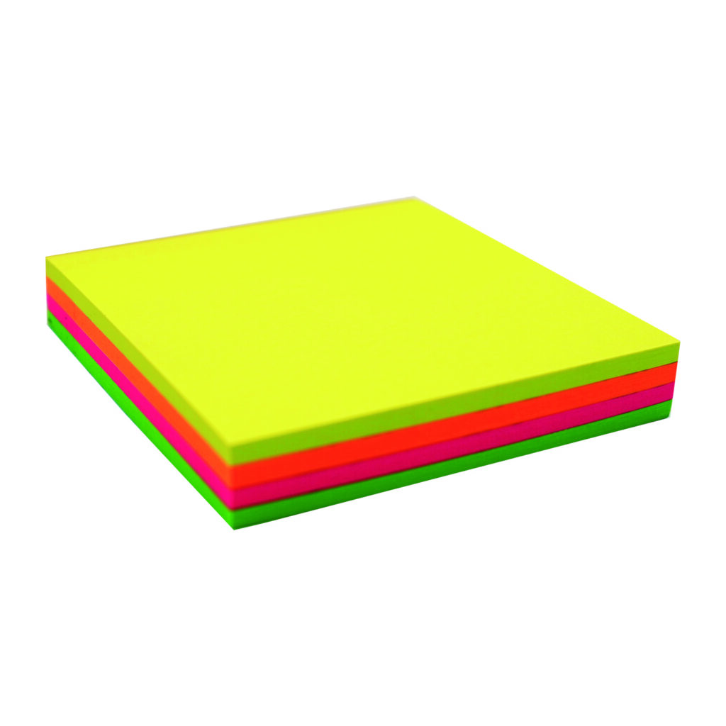 TACO NOTES TORRE NEON 4UNID. 7,6 X 7,6 CMS. 140HJS.(CM) 1