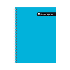 CUADERNO TORRE TOP 7mm 150 Hjs 3 MATERIAS LISO 1