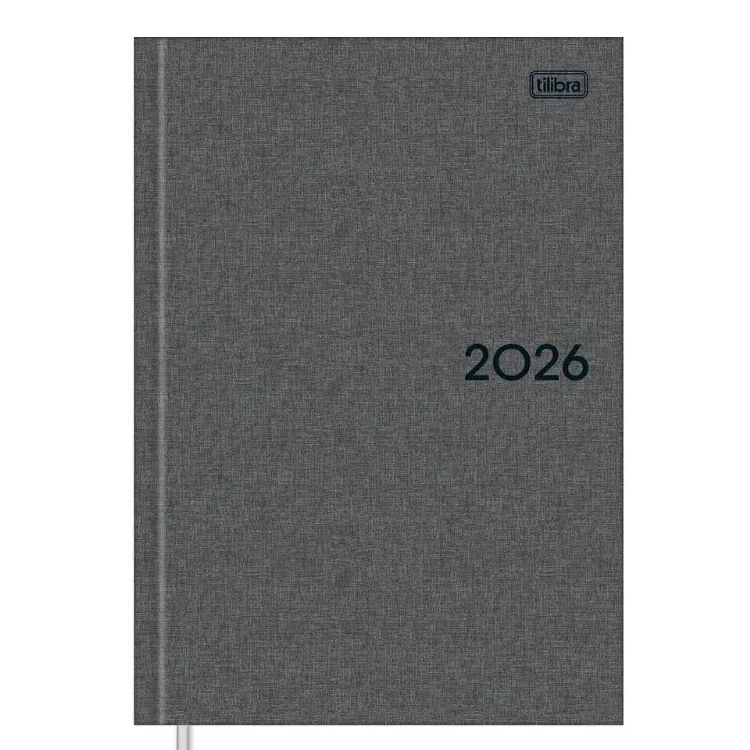 AGENDA TILIBRA PLANNER 2026 COS MILANO GRIS M5 DIA X HOJA 176HJ 1