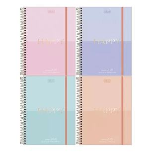 AGENDA TILIBRA PLANNER 2026 HAPPY M7 SEMANA A LA VISTA