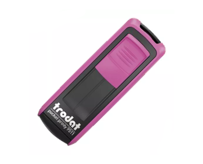 TIMBRE TRODAT POCKET PRINTY 9512 ROSA FUCSIA 47 X 18MM 1