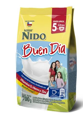 LECHE NIDO BUEN DIA INSTANTANEA 700Grs 1