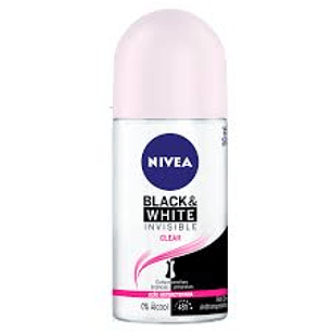 DESODORANTE ROLL ON NIVEA WOMEN BLACK&WHITE 50 ML