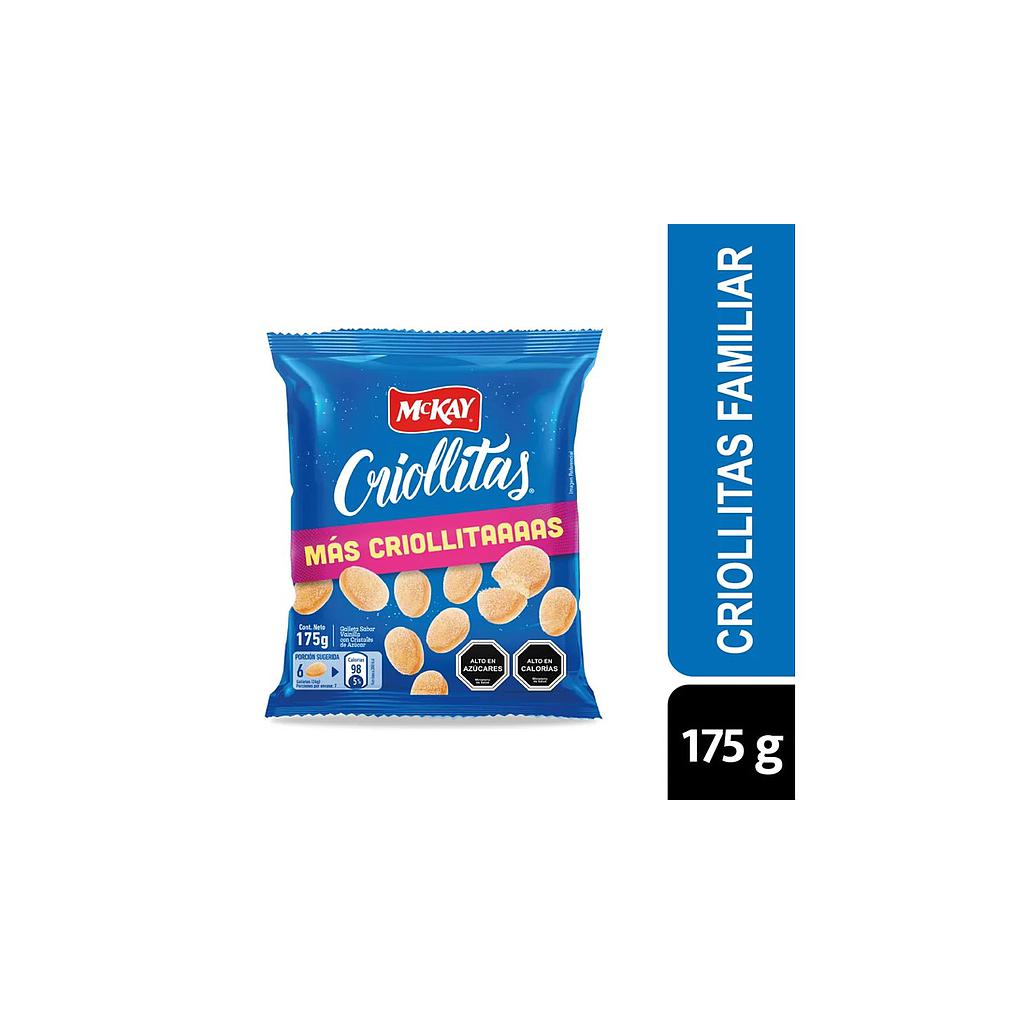 GALLETAS MACKAY CRIOLLITAS 175GRS. 1