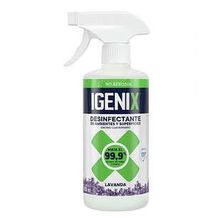 DESINFECTANTE AMONIO CUATERNARIO IGENIX GATILLO LAVANDA 500ml  