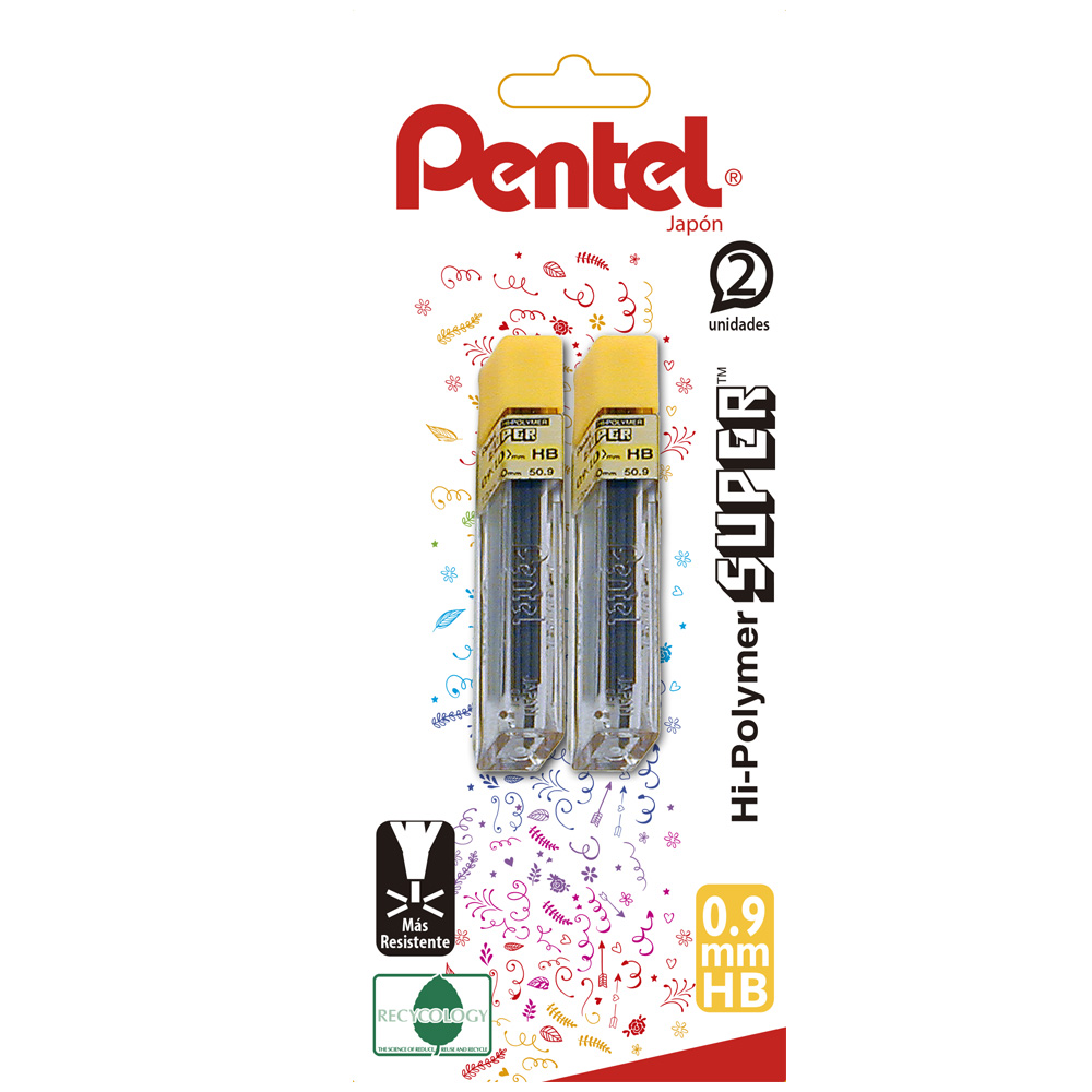 BLISTER TUBOMINA PENTEL 0.9 HB X 2 UNID. 1