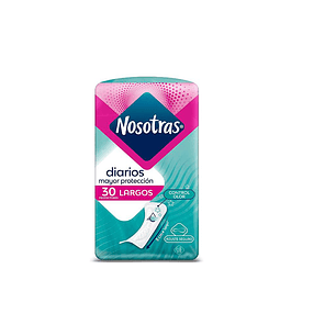 PROTECTOR DIARIO NOSOTRAS LARGO 30 UND.