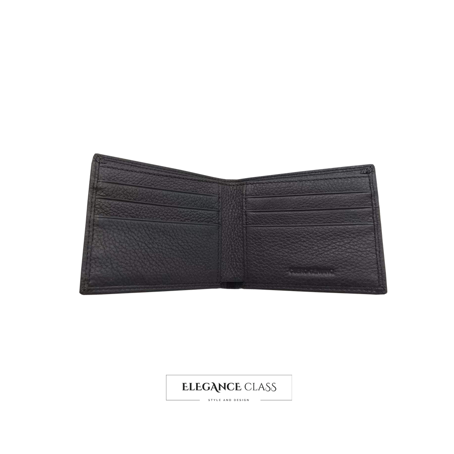BILLETERA ELEGANCE CLASS VALENCIA CUERO NEGRO 1