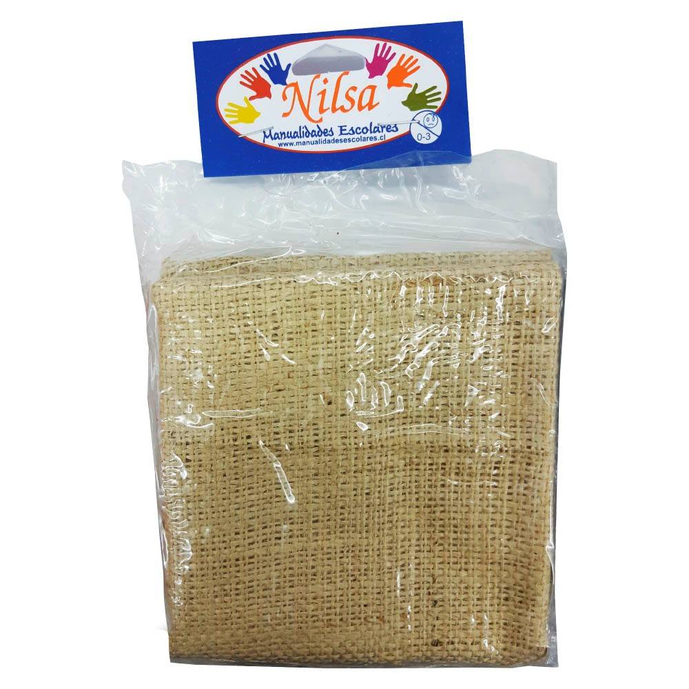 ARPILLERA NATURAL  50 X 50 cms 1