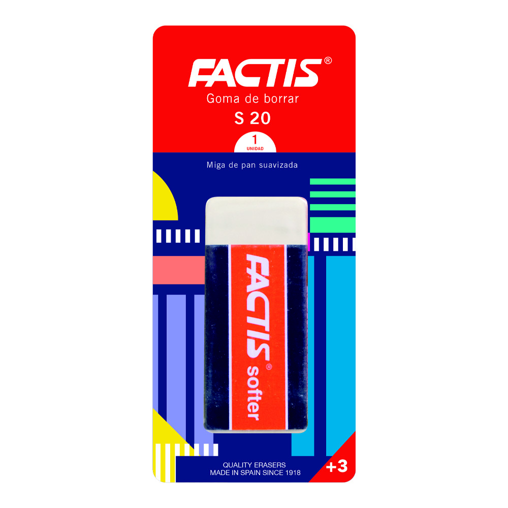 BLISTER GOMA FACTIS S20 1UNID. 1