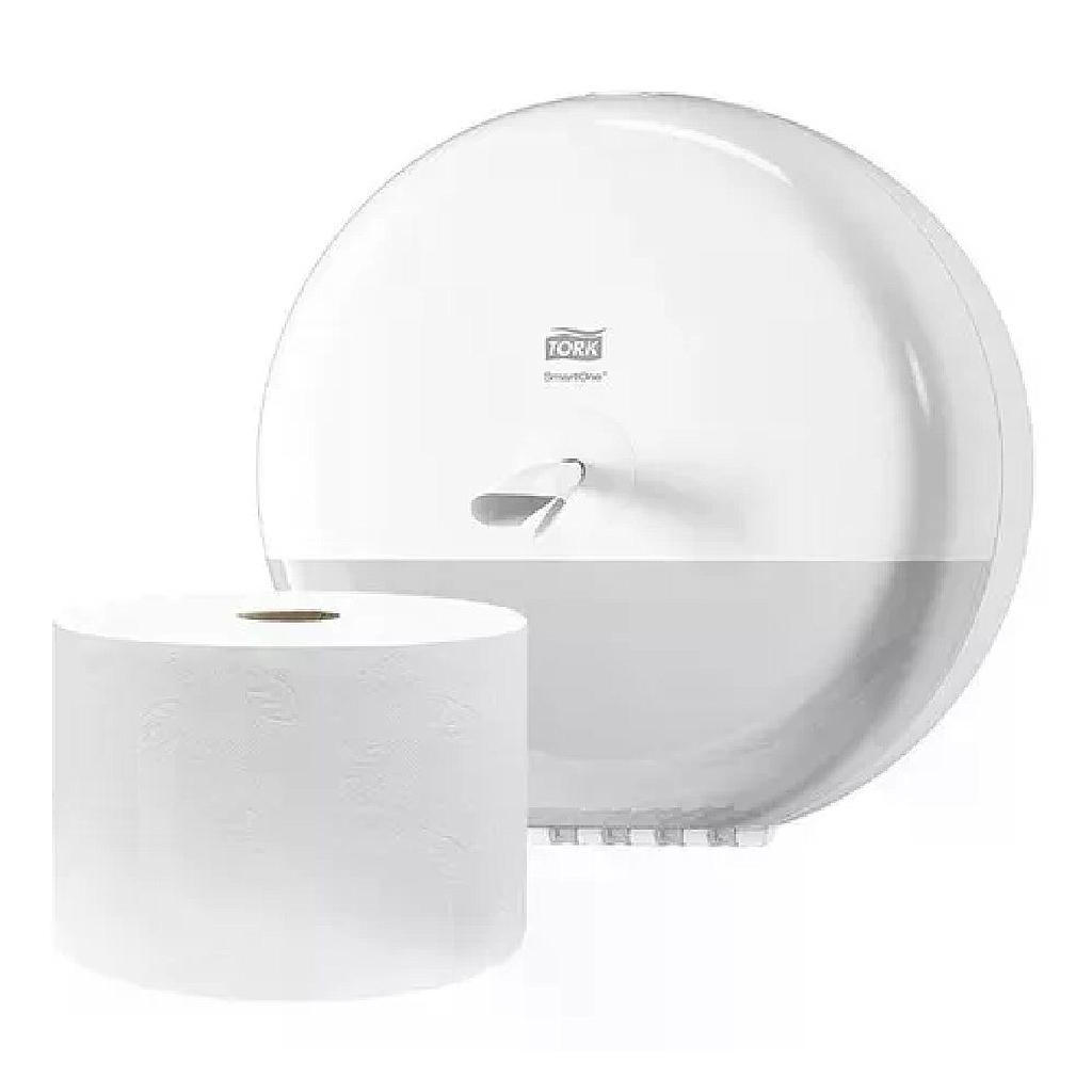 DISPENSADOR HIGIENICO TORK SMARTONE BLANCO 1