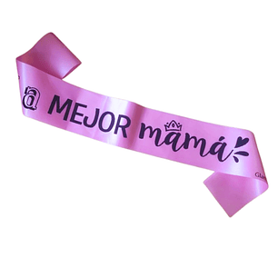 BANDA GLAM ''LA MEJOR MAMÁ'' 1UNID.
