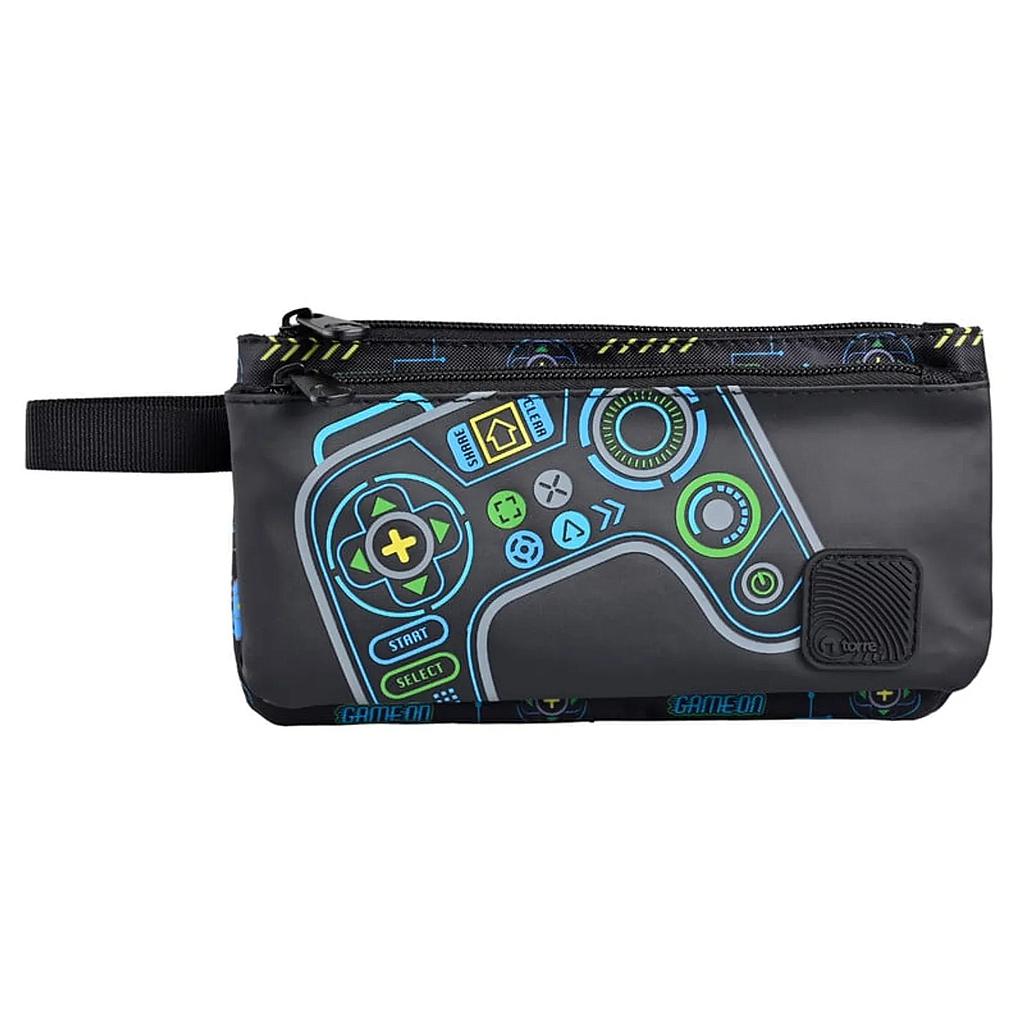 ESTUCHE ESCOLAR TORRE ULTRA - GAMER 1 3 CIERRES 1