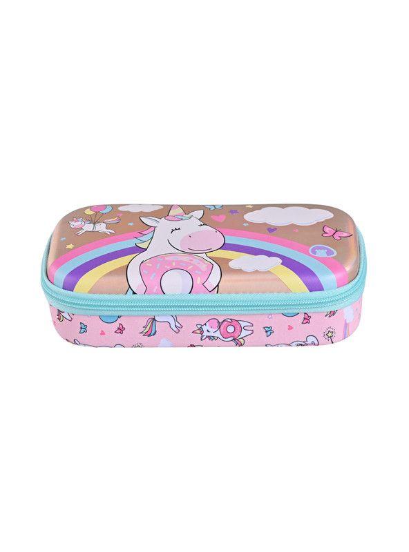 ESTUCHE ESCOLAR TORRE TRENTO - DONY UNICORN 1 CIERRE 1