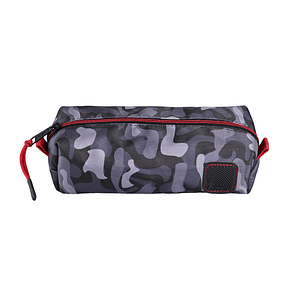 ESTUCHE ESCOLAR TORRE KOSS - GREY CAMO 1 CIERRE