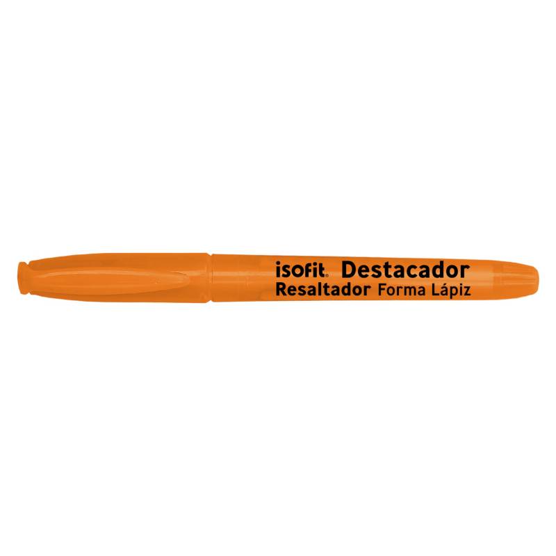 DESTACADOR ISOFIT T/LAPIZ NARANJO ( CM ) 1