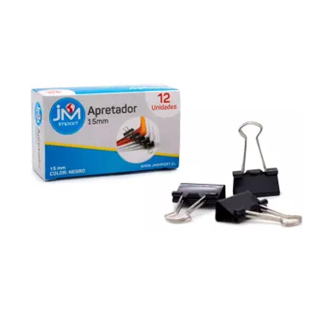 DOBLE CLIP JM IMPORT 15MM X UNID. ( CM ) 1