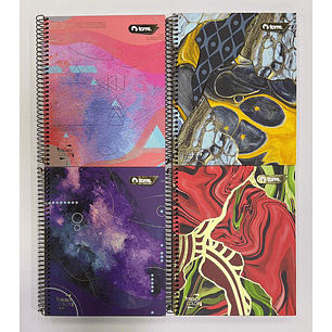 CUADERNO TORRE BOOK TRENDY COLOR PUNTOS 120HJS