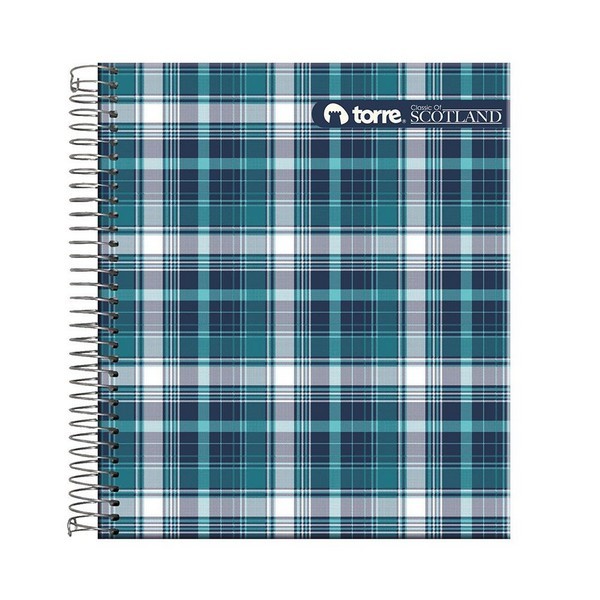 CUADERNO TORRE BOOK 1/2 OFICIO 7mm 150 Hjs CLASIC SCOTLAND  1