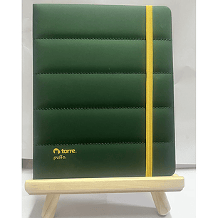 CUADERNO TORRE BOOK 1/2 OFICIO 7mm 120 Hjs PUFFA UNISEX