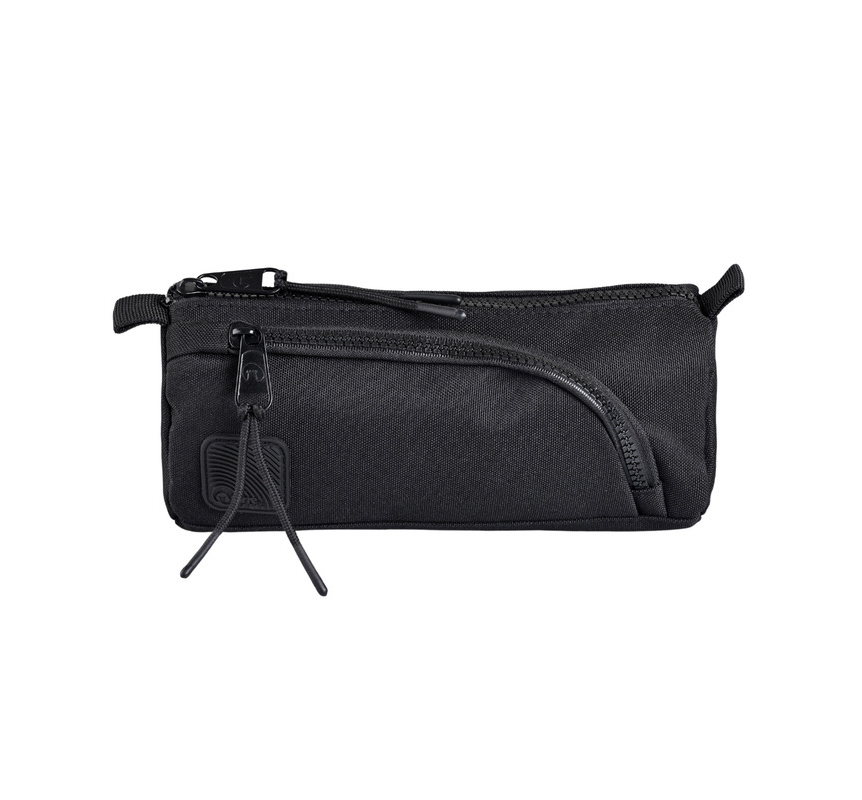 ESTUCHE ESCOLAR TORRE MIKONOS - BLACK 2 CIERRES 1