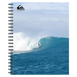 CUADERNO TORRE UNIV. 7mm 100 Hjs QUIKSILVER 25x20.2 Cm.