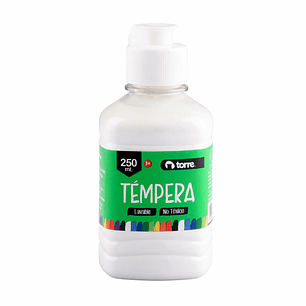 TEMPERA TORRE 250 ml BLANCO ( CM )