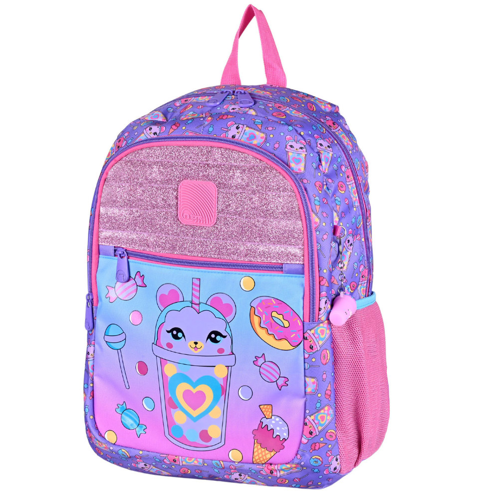 MOCHILA TORRE LINDER LILAC FRIENDS 25LTS. 1