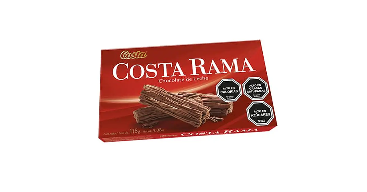 CHOCOLATE COSTA RAMA 115GRS.
