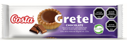 GALLETA GRETEL COSTA CHOCOLATE 85 GRS 1