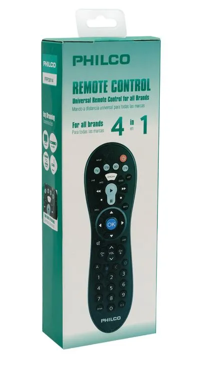 CONTROL REMOTO UNIVERSAL PHILCO PARA TV FRP3014 1