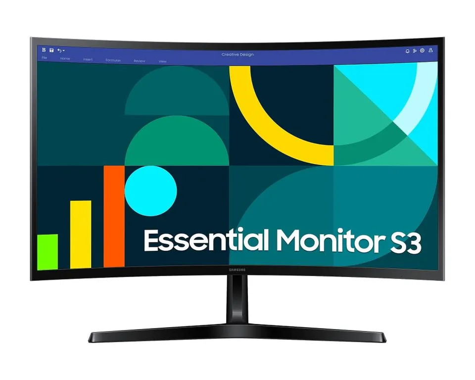 MONITOR SAMSUNG LS24D366GALXZS 24'' FHD 100HZ/CURVO/VGA/HDMI/VA/4M 1