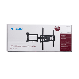 SOPORTE MURAL LED/LCD PHILCO 86SPP03770 3 ARTICULACIONES 37'' A 70''