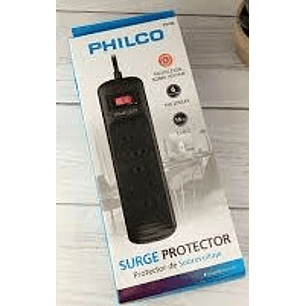ALARGADOR DE 6 ENTRADAS CON PROTECCION DE VOLTAJE PHILCO P9186