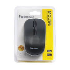 MOUSE TECMASTER INALAMBRICO 1200DPI NEGRO TM-100502-BK 1