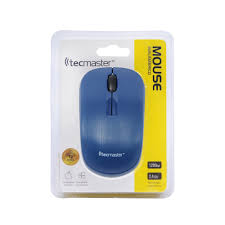 MOUSE TECMASTER INALAMBRICO 1200DPI AZUL TM-100502-BL 1