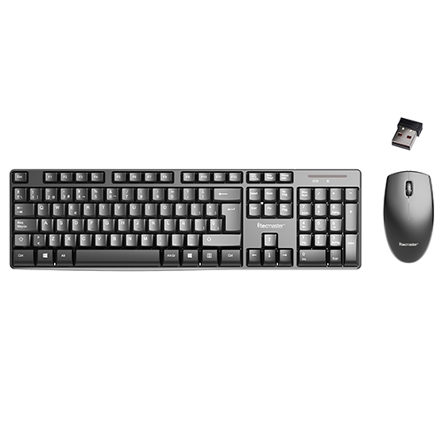 KIT TECLADO/MOUSE INALAMBRICO TECMASTER  1