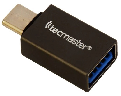 ADAPTADOR TECMASTER OTG USB C MACHO A USB A HEMBRA 3.0 1