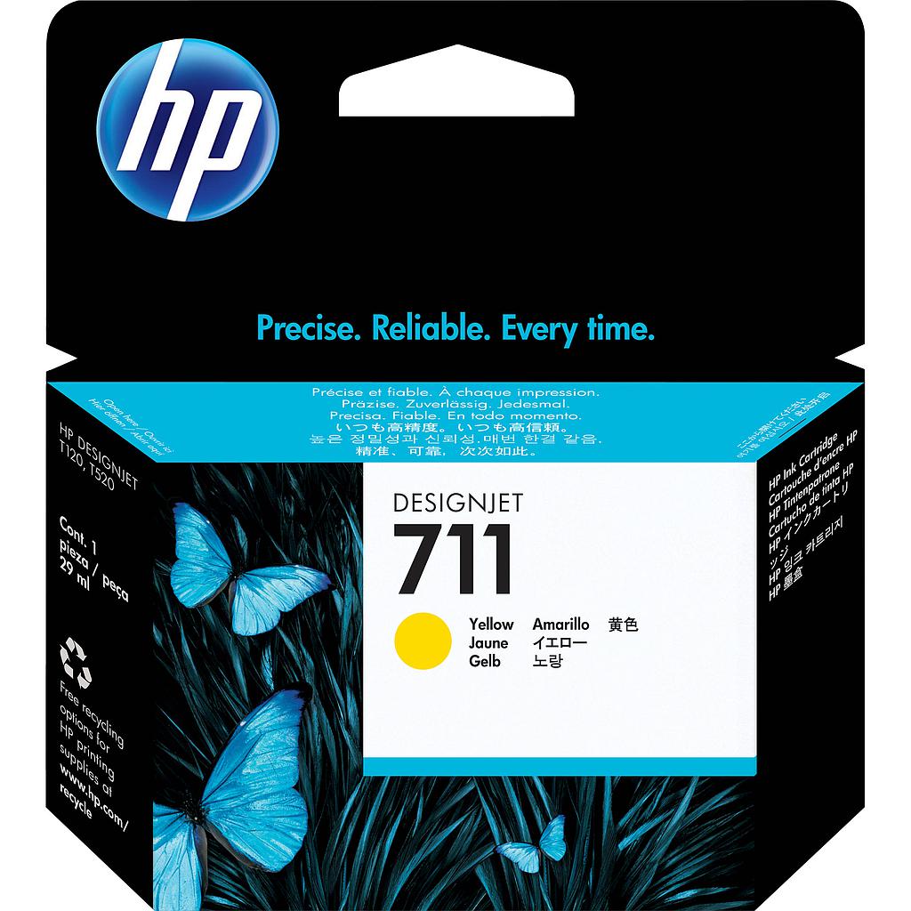 CARTRIDGE HP 711 CZ132A  YELLOW 1