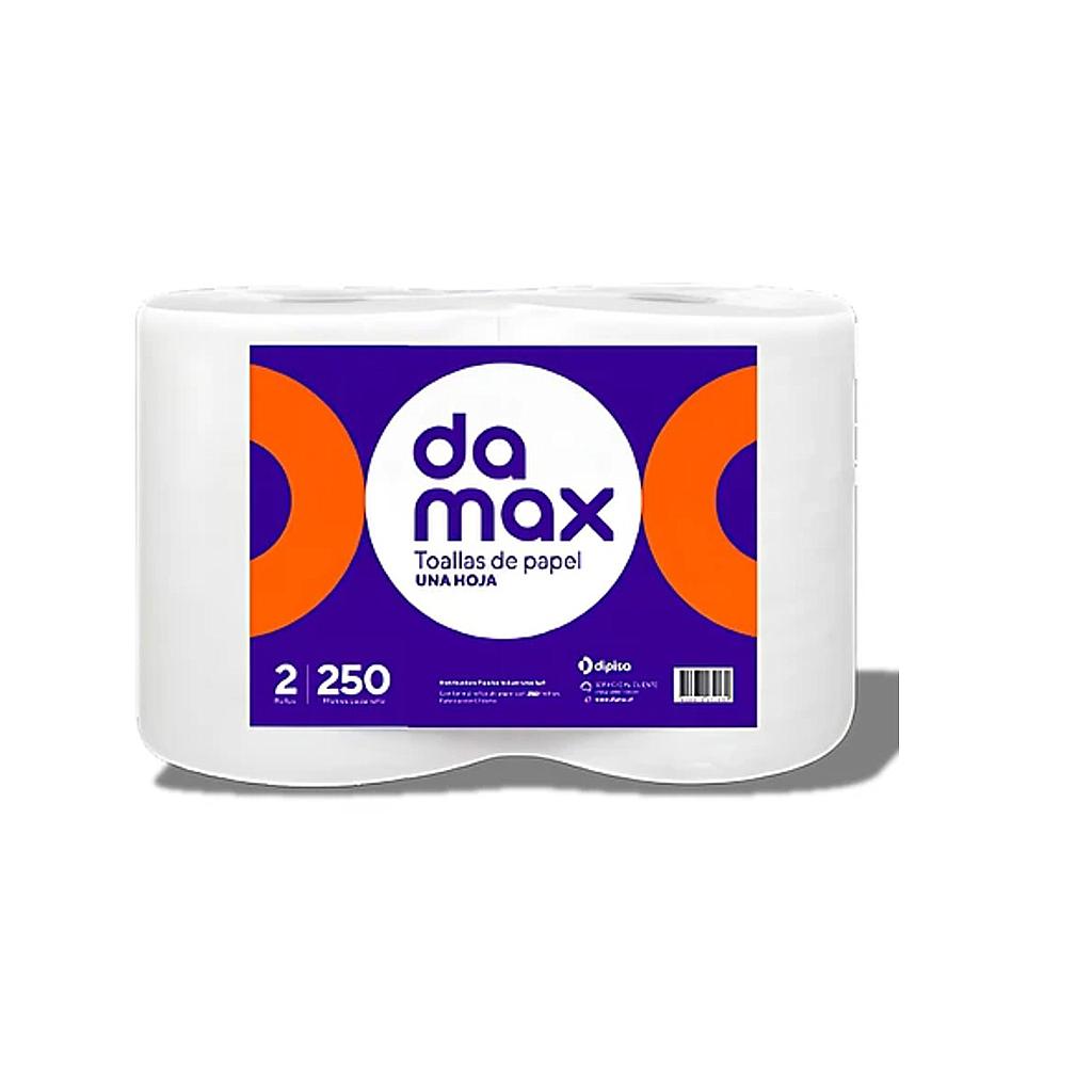 HIGIENICO DAMAX  JUMBO 4 x 500 MTS. HOJA SIMPLE 1