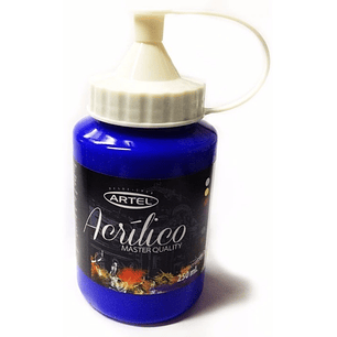 PINTURA ACRILICA ARTEL 250ML. AZUL ULTRAMAR N°444