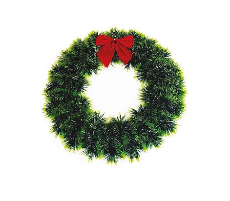 ADORNO NAVIDEÑO CORONA 38 CMS 1