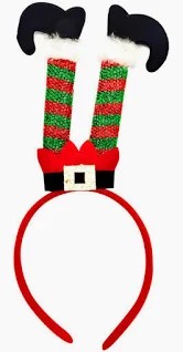 CINTILLO NAVIDEÑO PIERNAS DE DUENDE 1