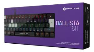TECLADO PRIMUS GAMING MECANICO BALLISTA 61T 1
